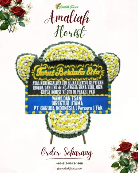 Papan Bunga Duka sagalaherang